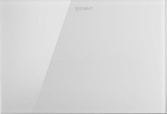 Duravit DuraSystem przycisk spłukujący do WC szkło białe WD5003012000