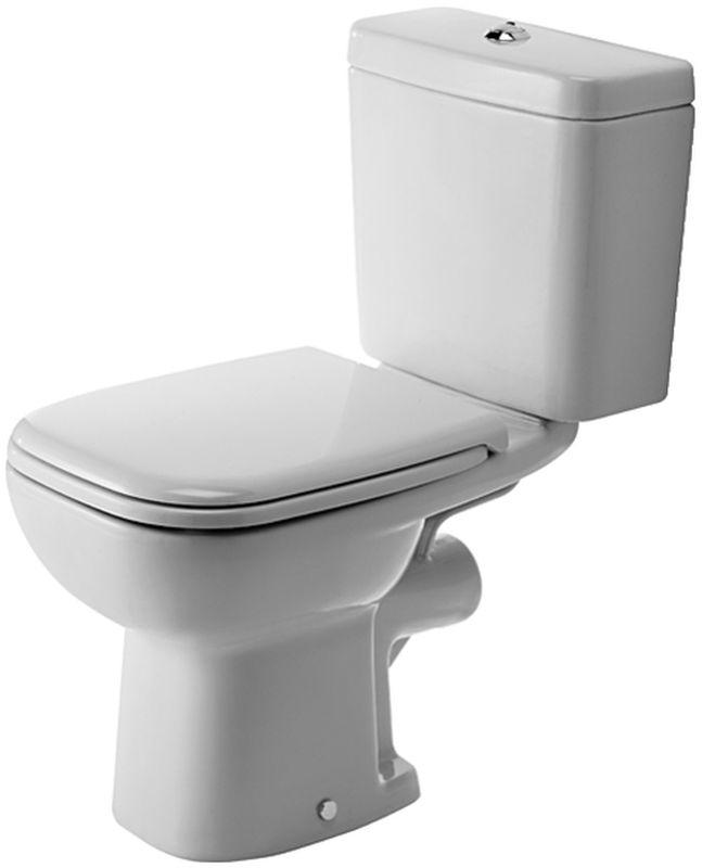 Duravit D-Code miska WC kompakt stojąca biała 21110900002