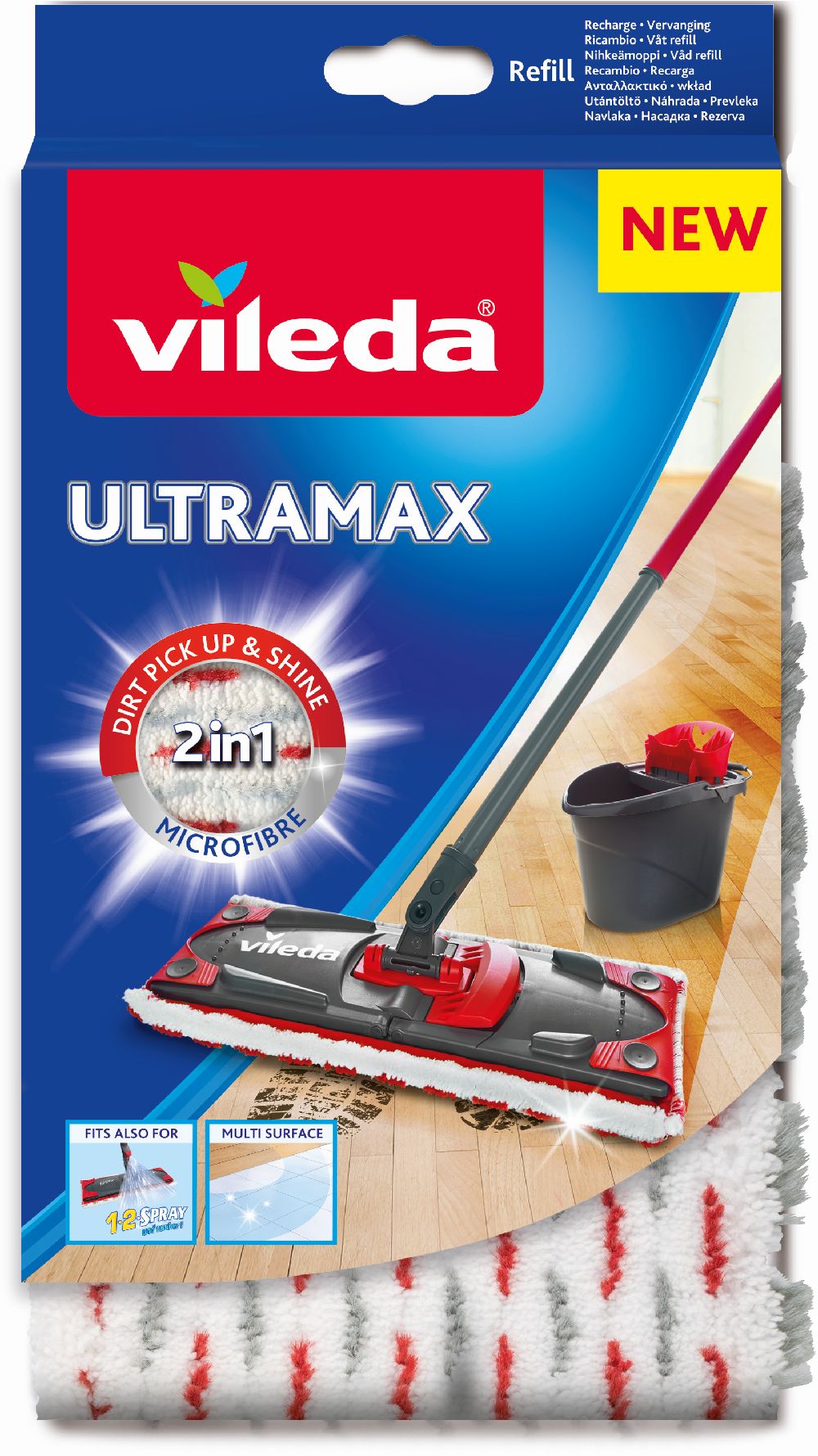 Vileda Ultramax wkład do mopa 155747 - Wysyłka w 24h
