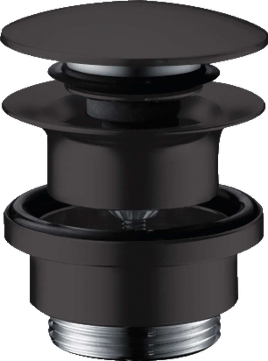 Hansgrohe komplet odpływowy Push-Open G1 1/4 czarny mat 50100670