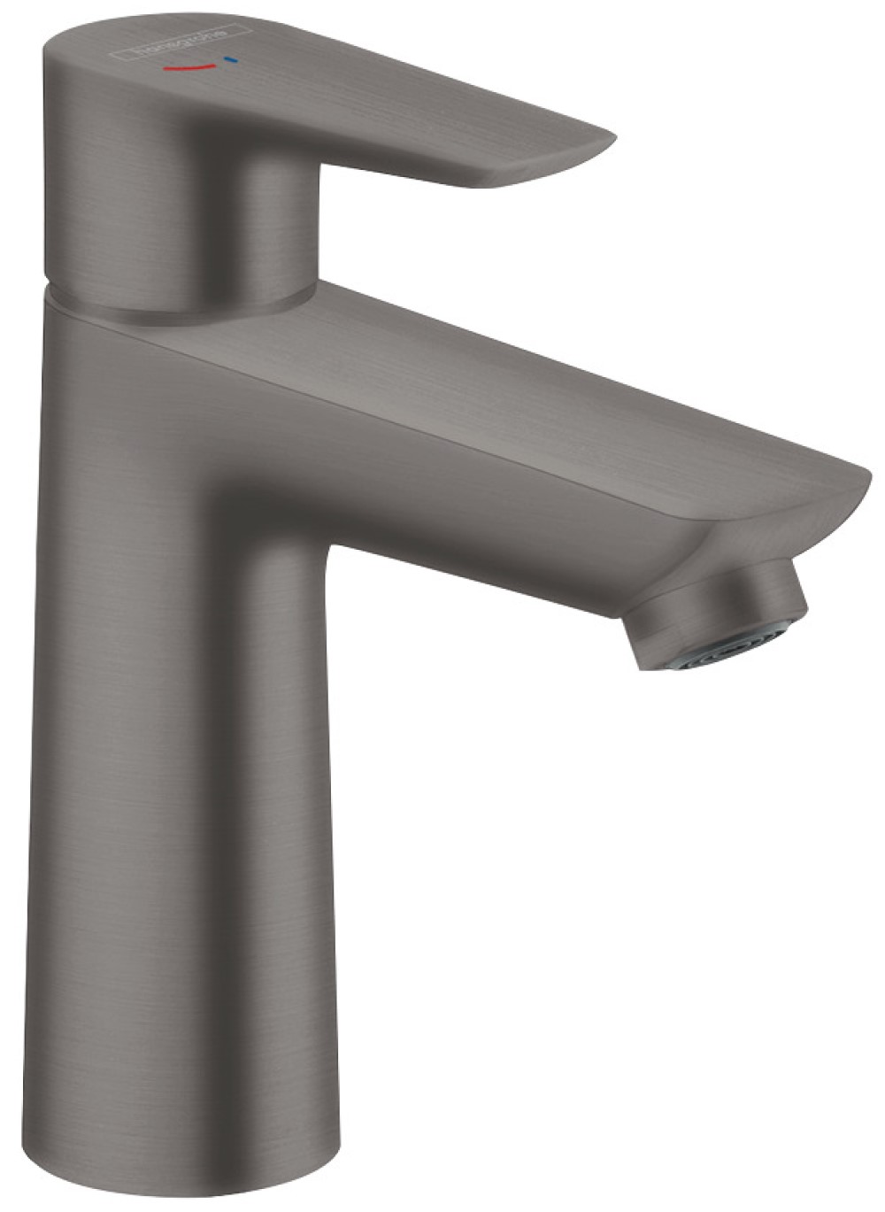 Hansgrohe Talis E bateria umywalkowa stojąca czarny chrom szczotkowany 71714340