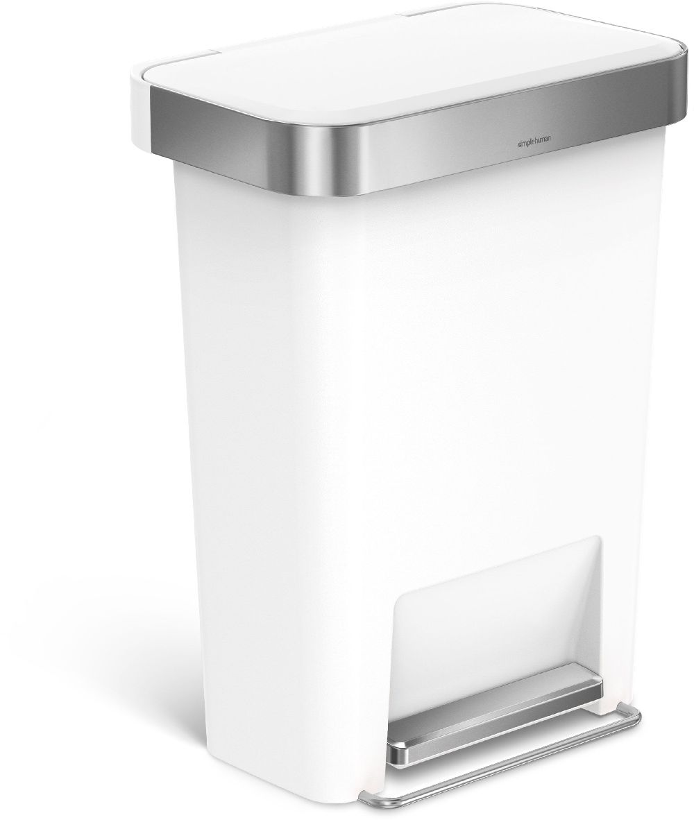Simple Human kosz na śmieci 45 l biały CW1387CB