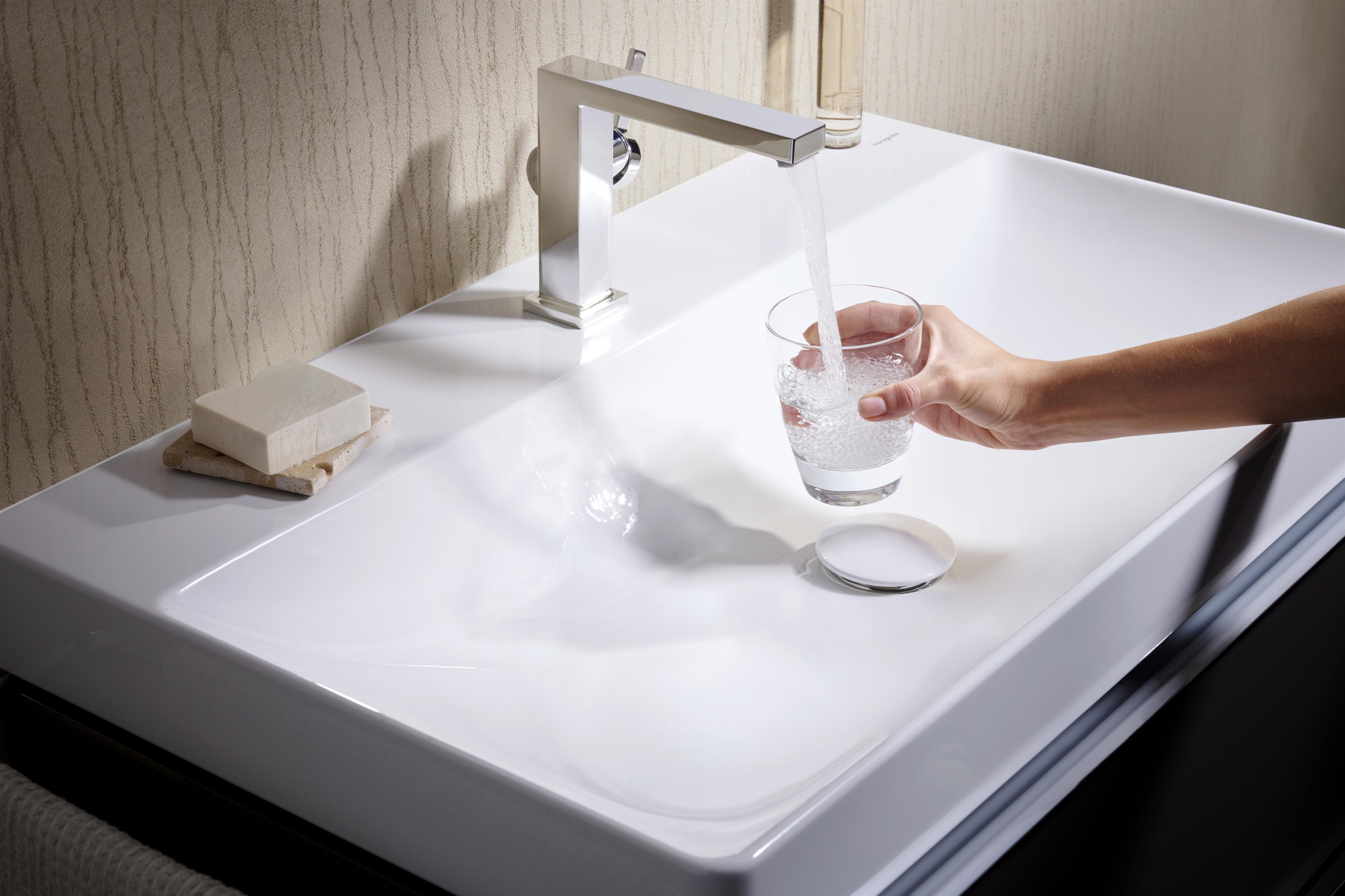 Hansgrohe Tecturis E bateria umywalkowa stojąca chrom 73021000