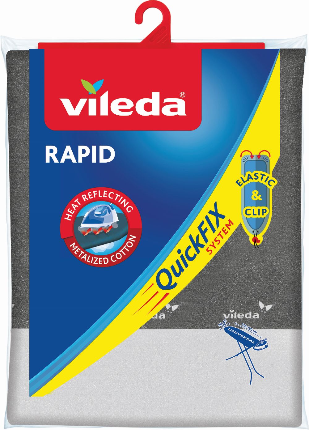Vileda Rapid pokrowiec na deskę do prasowania szary 163253 - Wysyłka w 24h