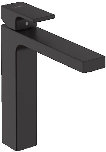 Hansgrohe Vernis Shape bateria umywalkowa stojąca wysoka czarny mat 71591670