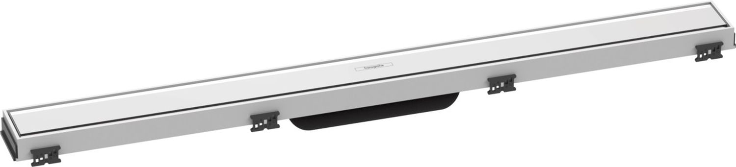 Hansgrohe Raindrain Match element zewnętrzny odpływu 80 cm liniowy biały mat 56038450 - Wysyłka w 24h