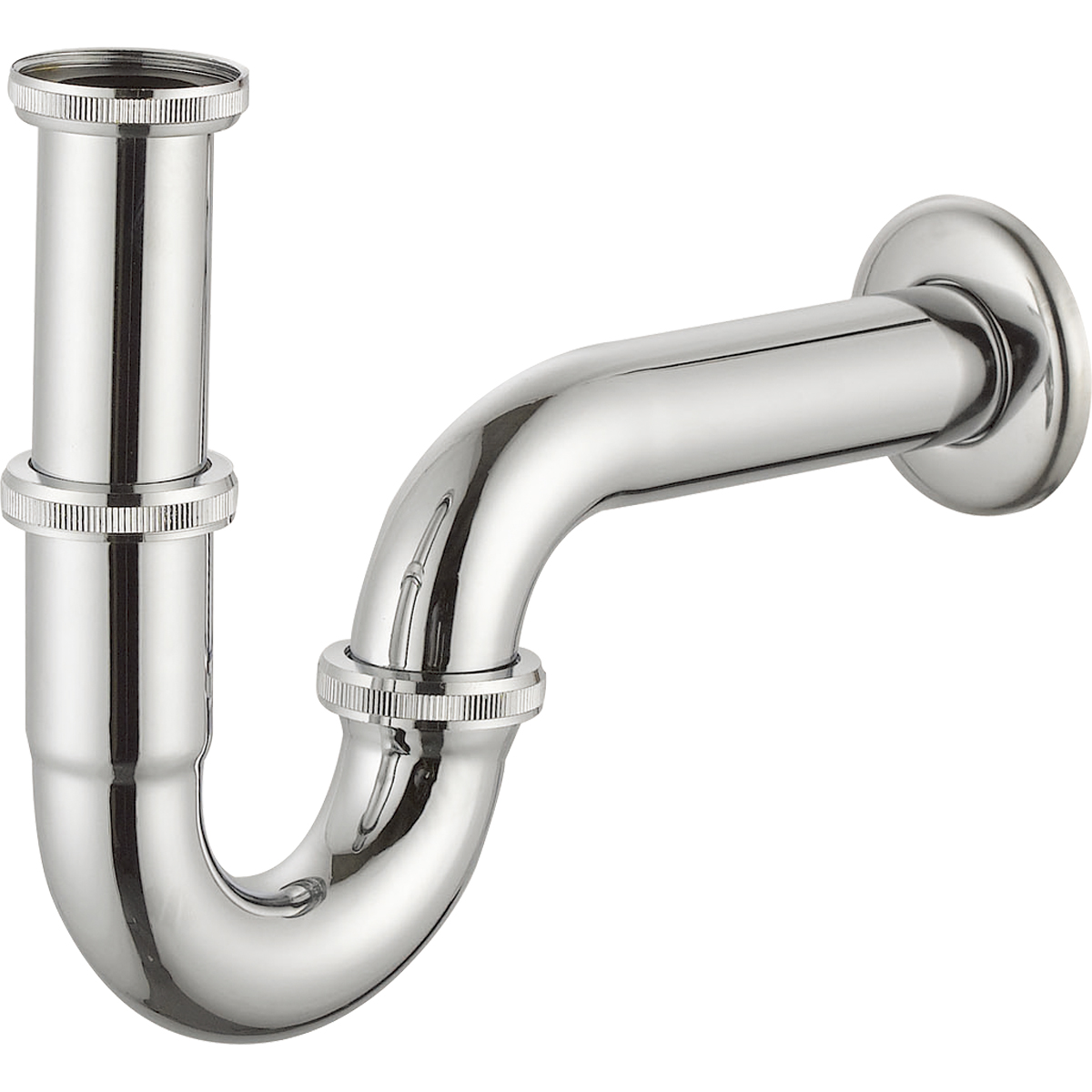 Oltens Lyse syfon umywalkowy mosiężny rurowy chrom 02501100 - Wysyłka w 24h
