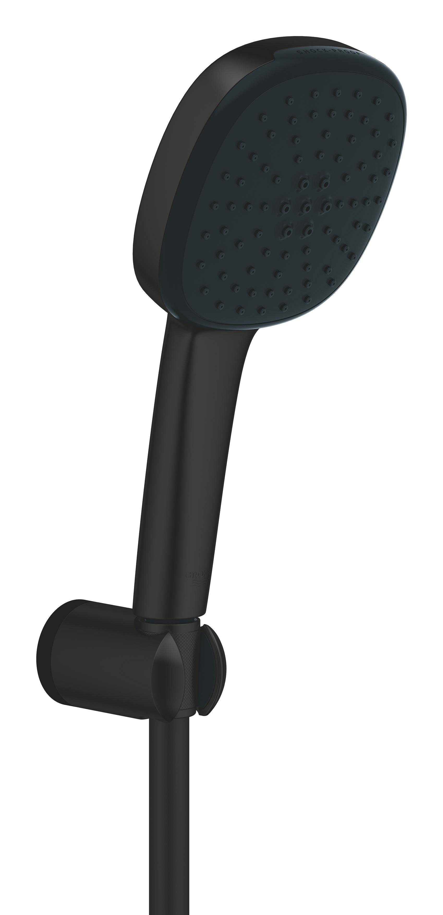 Grohe Vitalio Comfort 110 II zestaw prysznicowy ścienny czarny mat 263992431 - Wysyłka w 24h