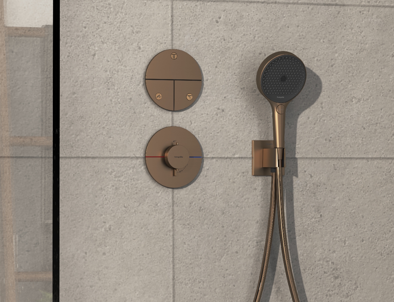 Hansgrohe ShowerSelect Comfort S element zewnętrzny zaworu podtynkowego 15558140