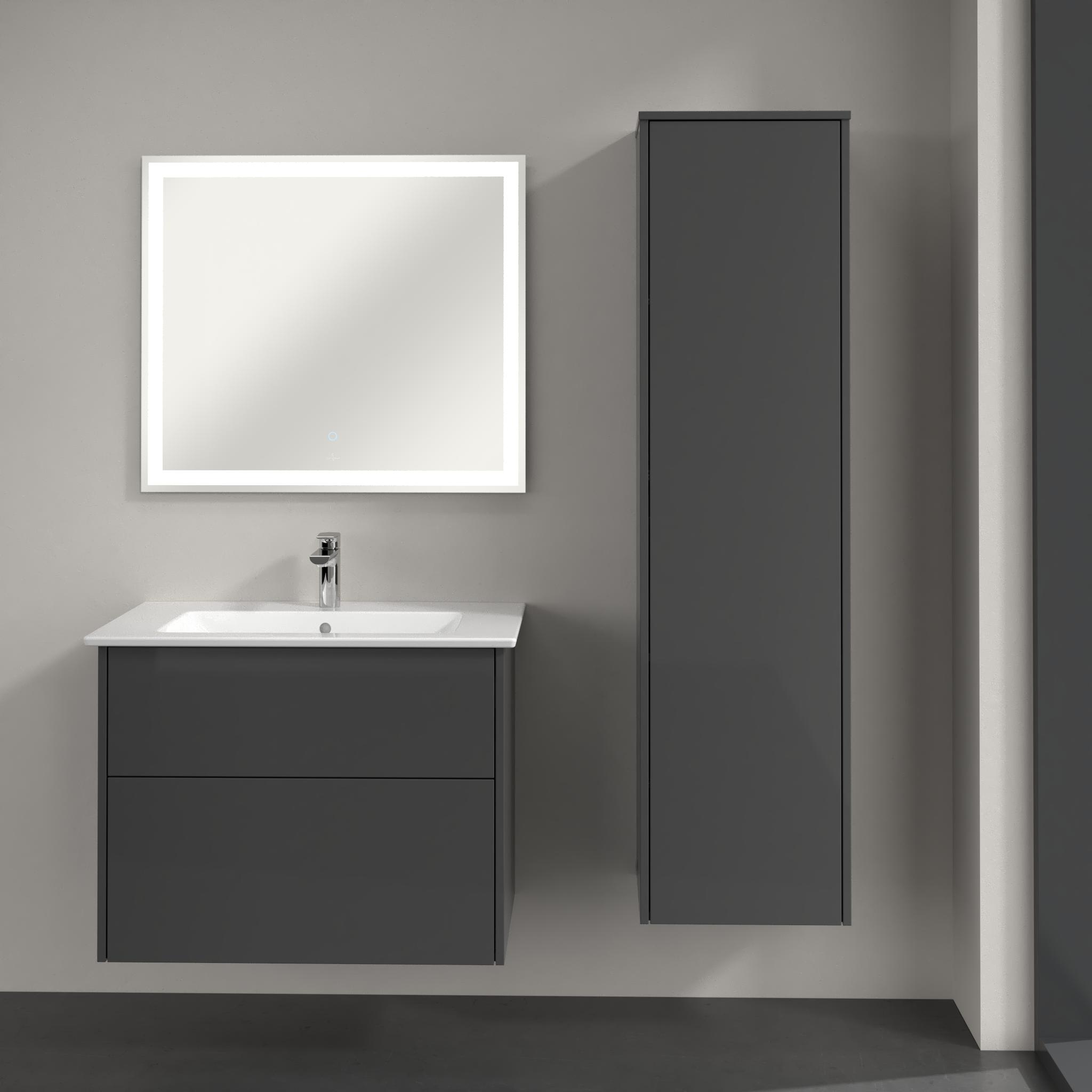 Villeroy & Boch Finero szafka 40x35x155 cm boczna wisząca szara C53201FP - Wysyłka w 24h
