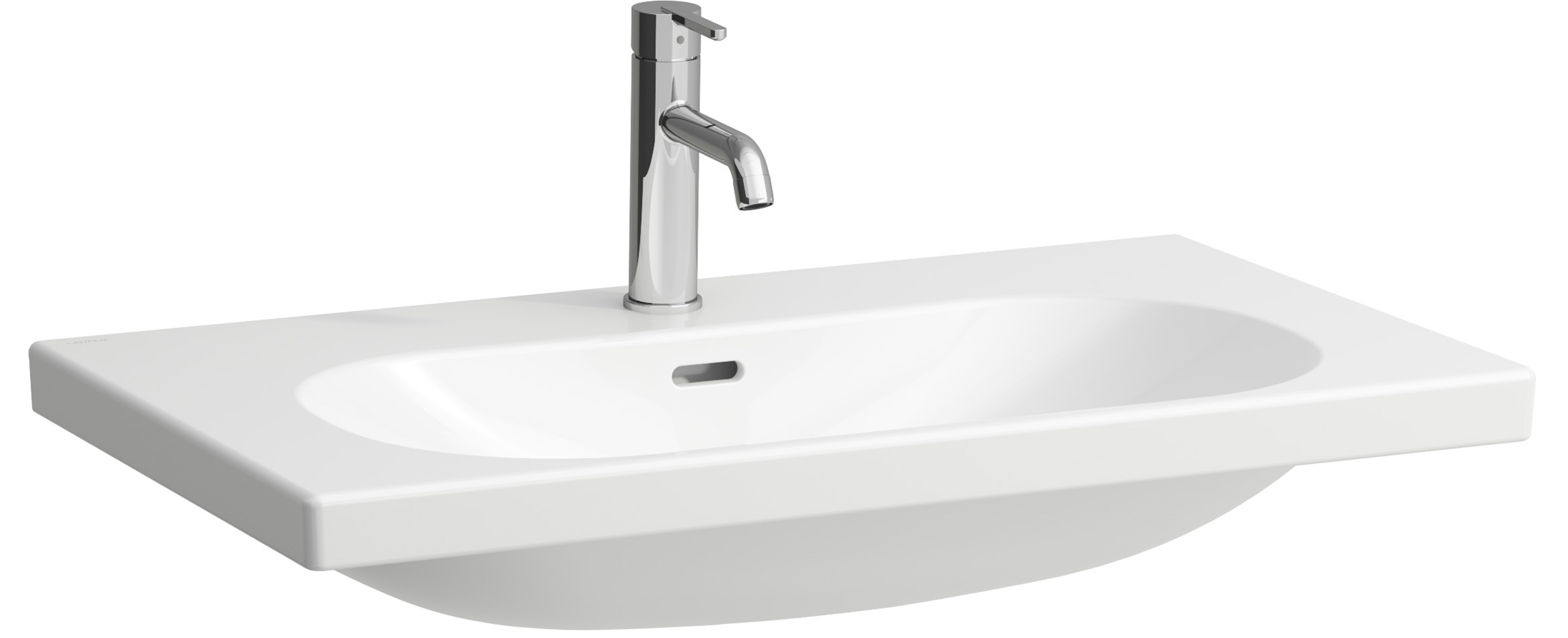 Laufen Lua umywalka 80x46 cm prostokątna ścienna biała H8160870001041