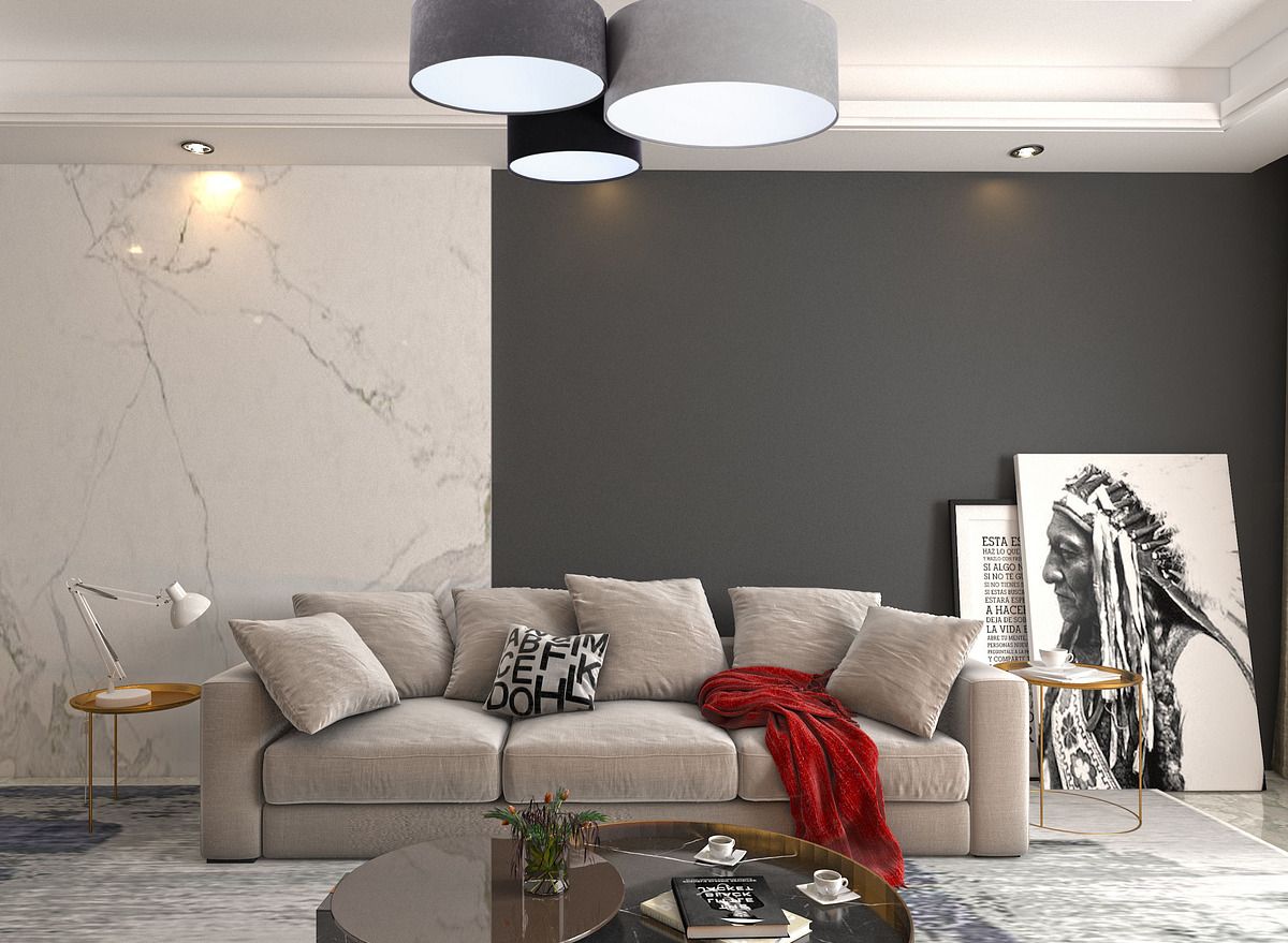 BPS Koncept Plafoniady plafon 3x60 W biały-czarny-szary-grafitowy 080-01-051 - Wysyłka w 24h