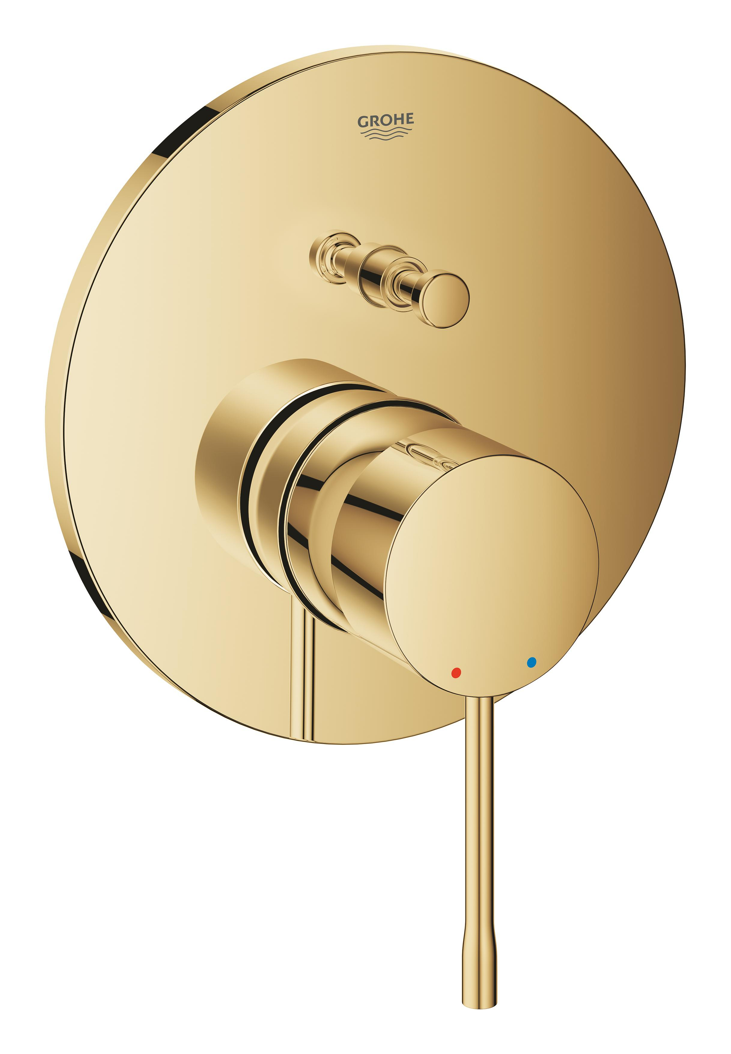 Grohe Essence bateria wannowo-prysznicowa podtynkowa cool sunrise 24058GL1 - Wysyłka w 24h