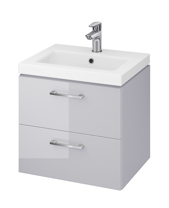 Cersanit Lara SET 965 umywalka z szafką 50 cm zestaw meblowy szary S801-212-DSM - Wysyłka w 24h