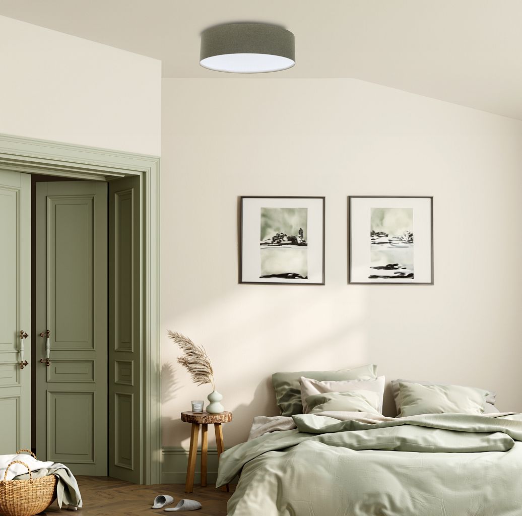 BPS Koncept Boho Ellegant plafon 2x60 W zielony 090-236-50