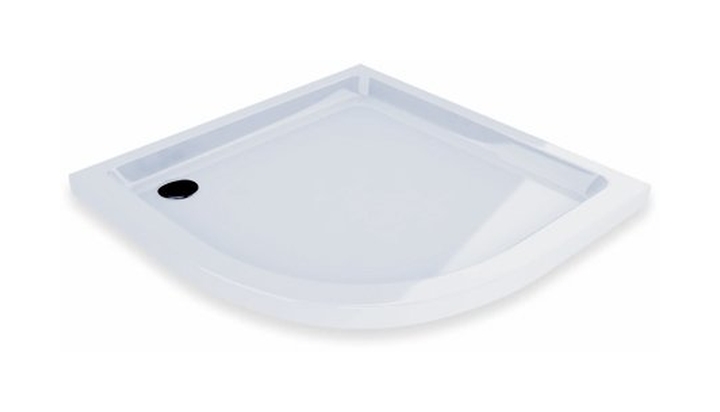 Ravak Ronda Basic LA-80 brodzik 80x80 cm półokrągły biały GPX2240129