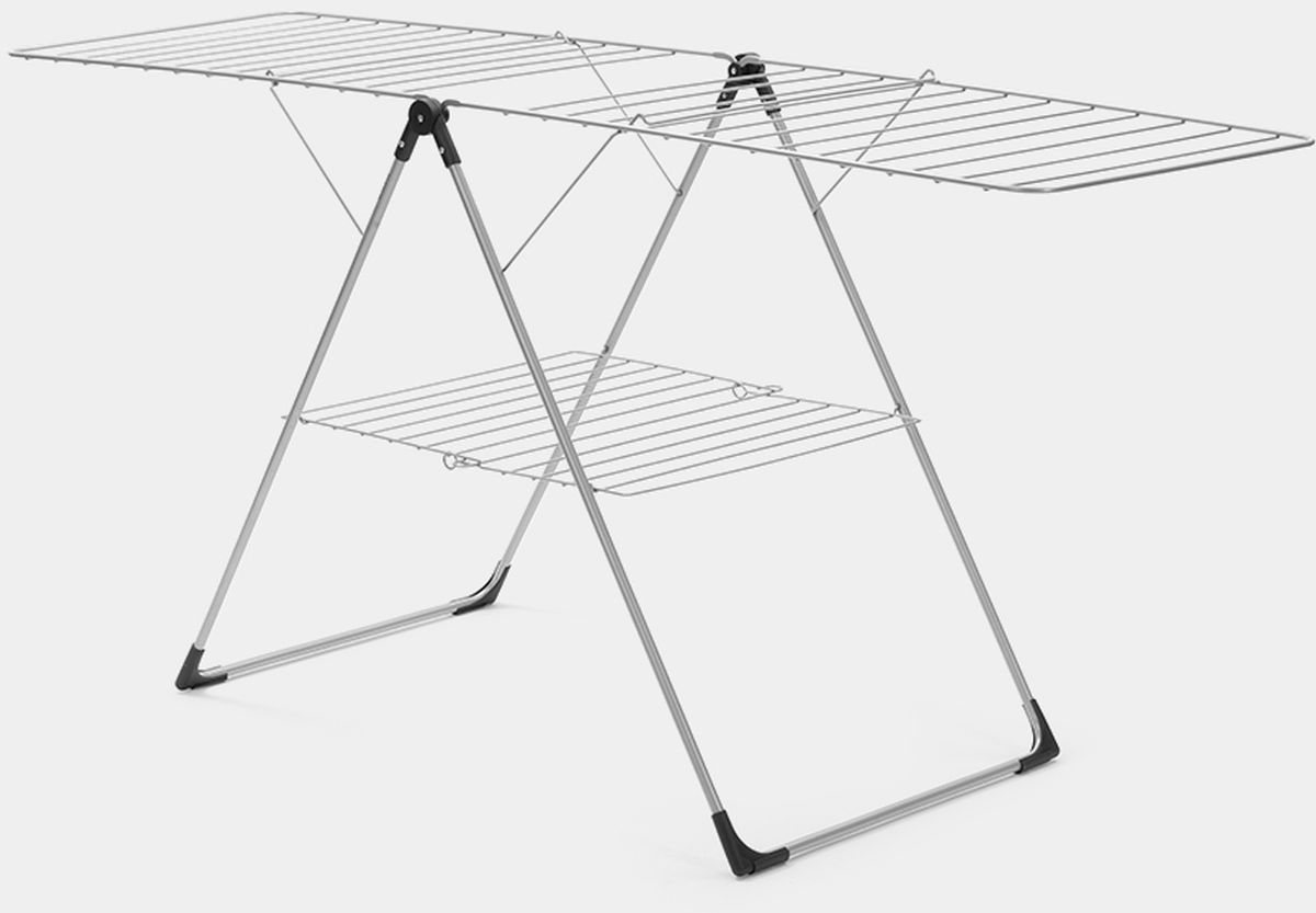Brabantia suszarka na pranie składana metaliczny szary 350184