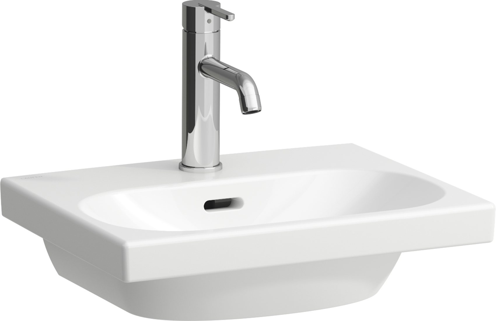 Laufen Lua umywalka 45x35 cm prostokątna ścienna biała H8150814001041