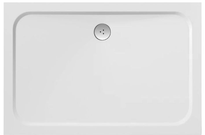 Ravak Gigant Pro Chrome brodzik 100x80 cm prostokątny biały XA04A401010