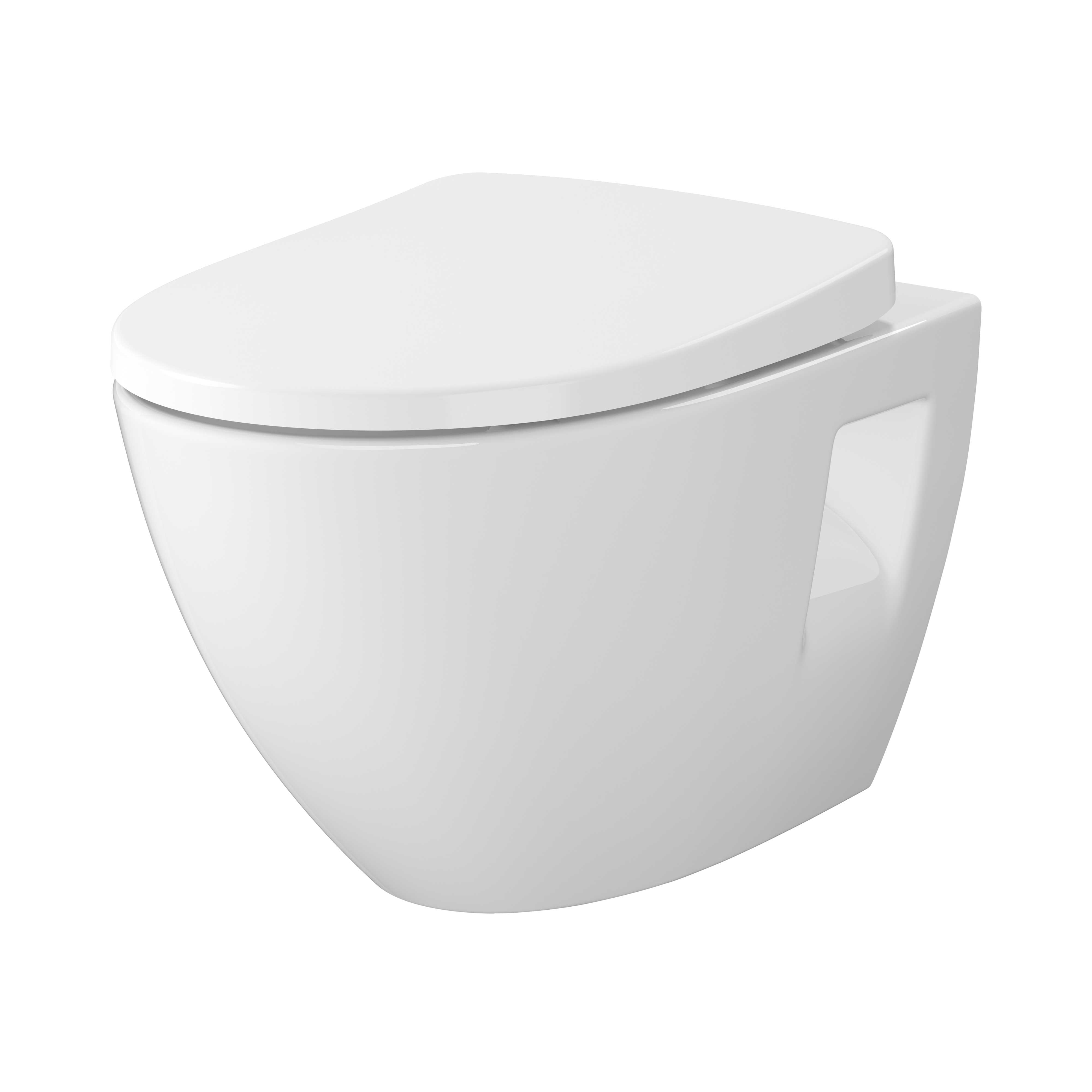 Cersanit Moduo Plus zestaw miska WC wisząca z deską Slim wrap biały S701-725 - Wysyłka w 24h