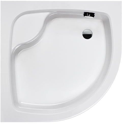 Sanplast Eko Plus BPzs-a/EKOPLUS brodzik 80x80 cm półokrągły biały 615-131-0620-01-000 - Wysyłka w 24h