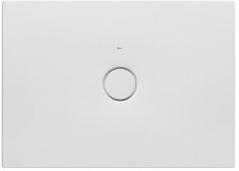Roca Cratos brodzik 100x80 cm prostokątny ceramiczny biały mat A3740L8620