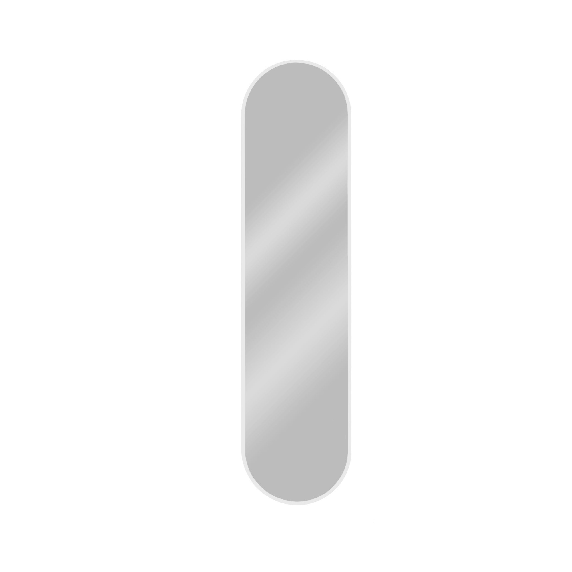 Baltica Design Tiny Border Pastille lustro 60x140 cm owalne białe