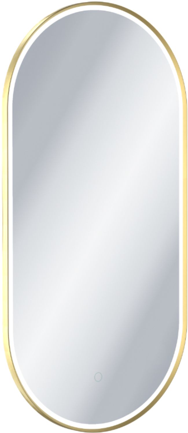 Excellent Corido lustro 100x50 cm owalne LED złoty połysk DOEX.CO100.050.GL - Wysyłka w 24h