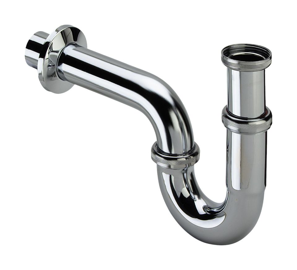 Viega syfon do umywalki rurowy chrom 305611
