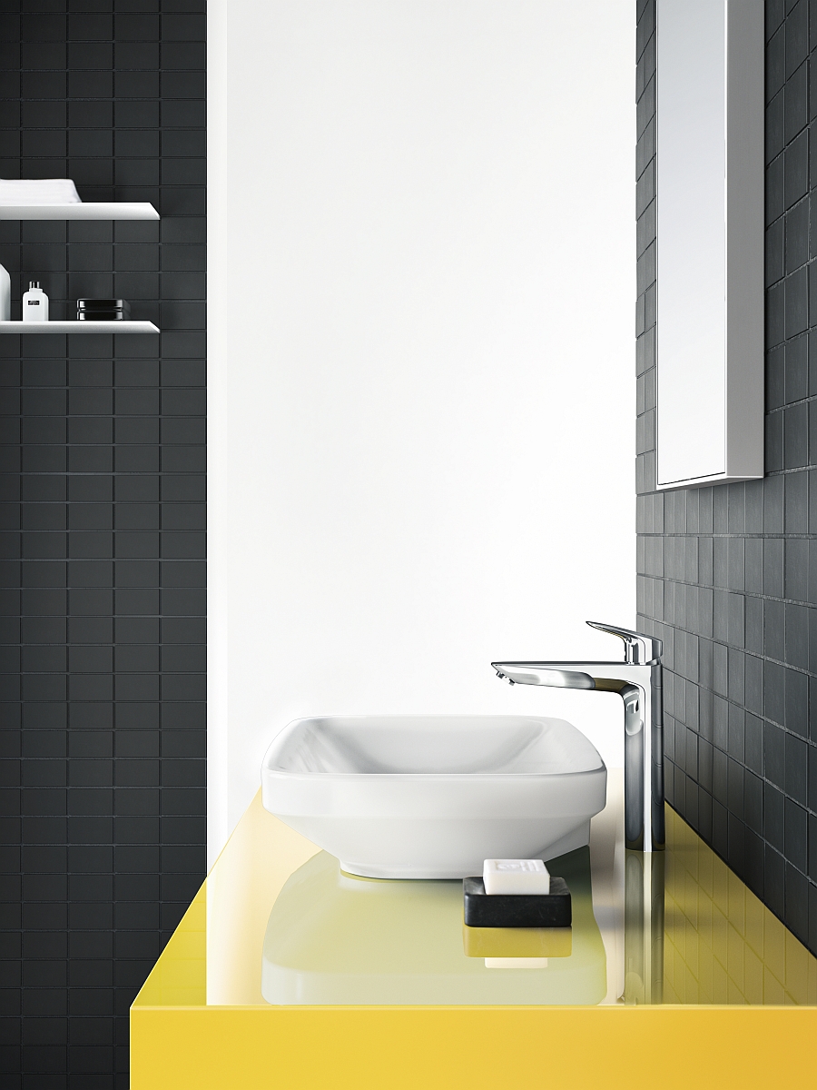 Hansgrohe Logis bateria umywalkowa stojąca EcoSmart chrom 71090000 - Wysyłka w 24h