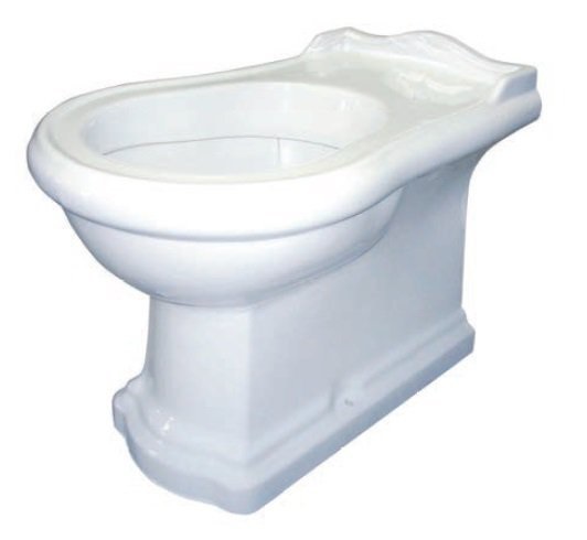 Kerasan Retro miska WC stojąca biały 101601