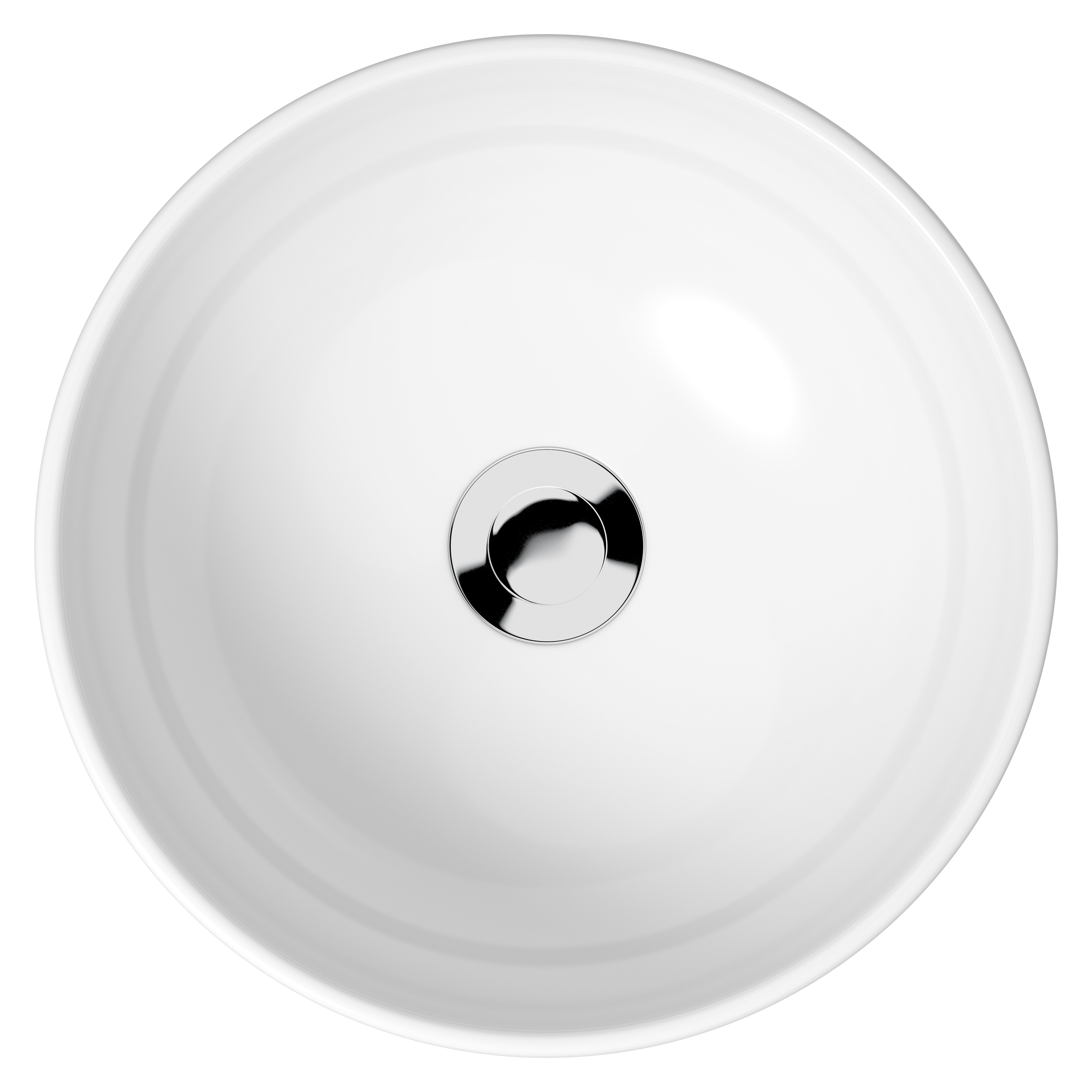 Cersanit Moduo umywalka 35 cm nablatowa okrągła biała K116-047