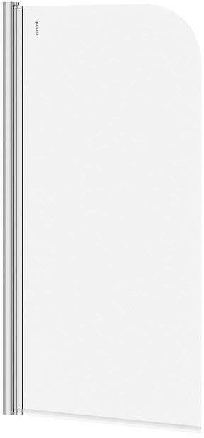 Cersanit Easy New parawan nawannowy 70 cm jednoskrzydłowy szkło przezroczyste/chrom S301-289 - Wysyłka w 24h
