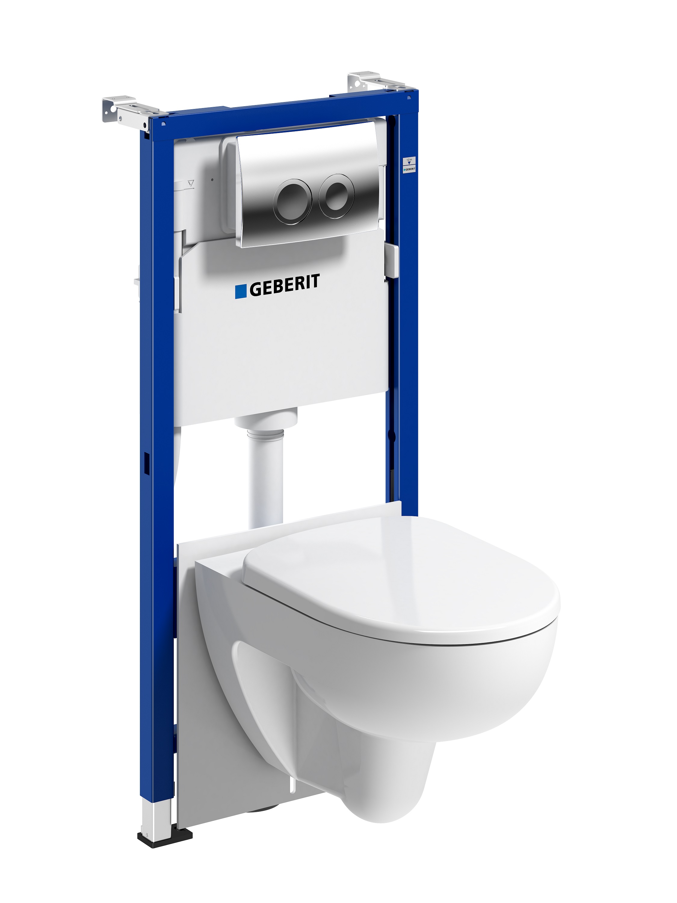 Geberit Duofix zestaw stelaż z miską, deską i przyciskiem 118.341.21.2 - Wysyłka w 24h
