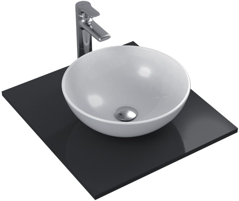 Ideal Standard Strada umywalka nablatowa 41 cm okrągła biała K079501