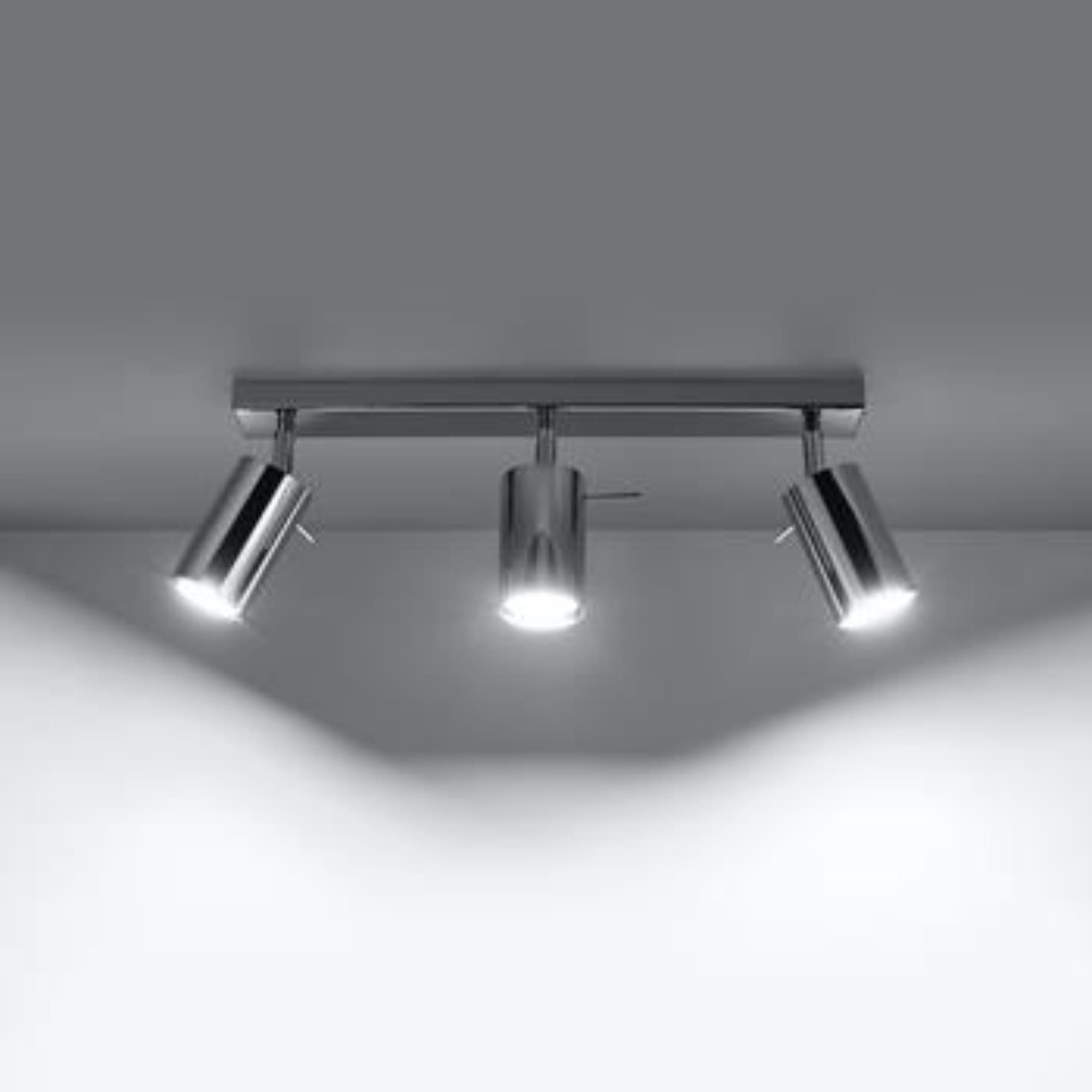 Sollux Lighting Ring lampa podsufitowa 3x6W chrom SL.0729 - Wysyłka w 24h