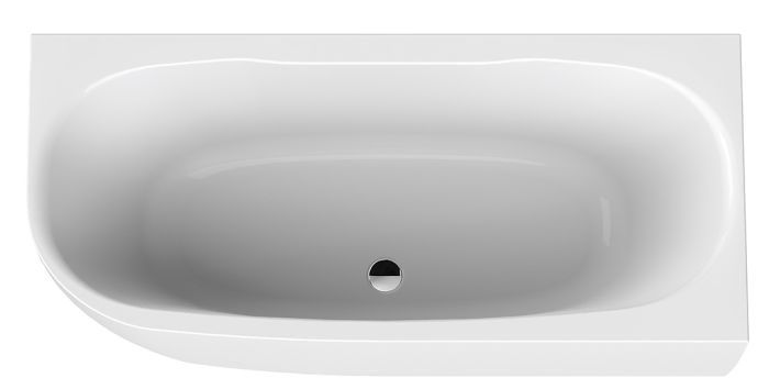 Sanplast Luxo wanna narożna 160x75 cm prawa biała 632-370-1050-01-000Np