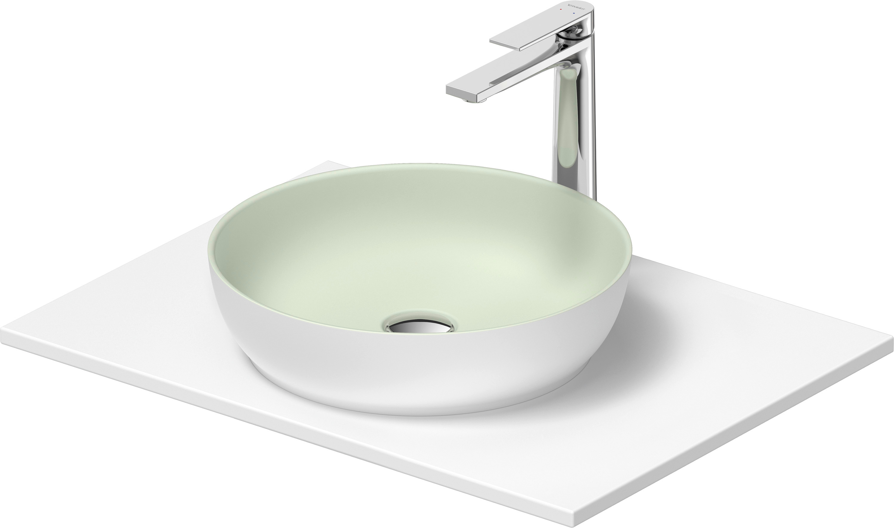 Duravit Sivida umywalka z konsolą 68 cm białą 268012FG00
