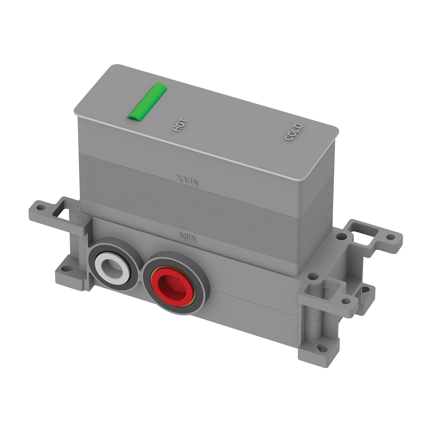 Omnires element podtynkowy termostatycznej baterii 2-wyjściowej BOXTE2F - Wysyłka w 24h