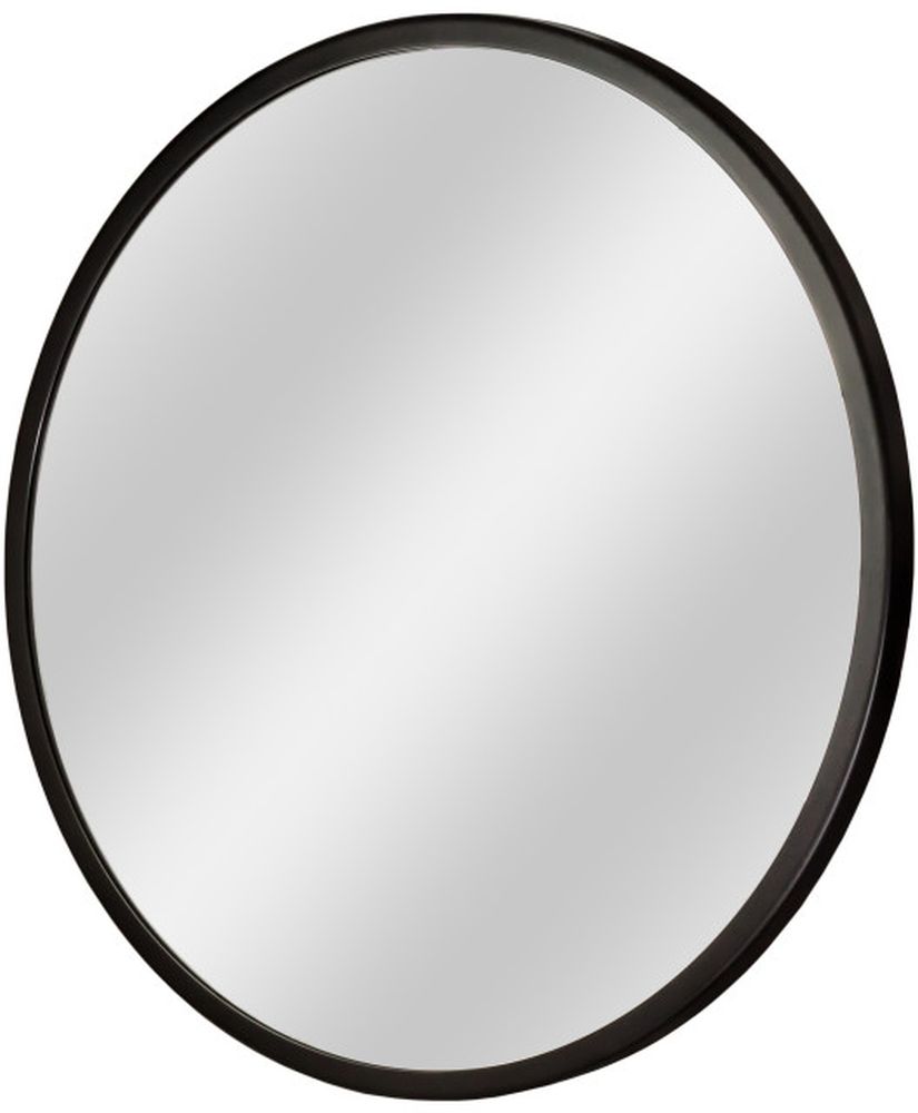 Dubiel Vitrum Ring 2 lustro łazienkowe 70 cm okrągłe czarny mat - Wysyłka w 24h