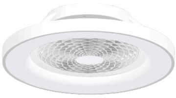 Mantra Tibet plafon 1x70W LED z wentylatorem biały 7123