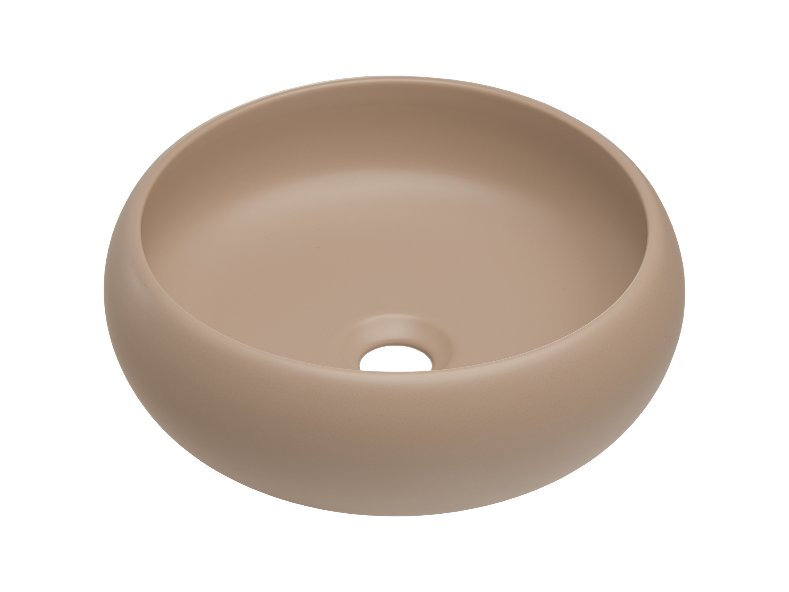 Comad umywalka 36 cm okrągła nablatowa beżowa UN-WIKI-MC - Wysyłka w 24h
