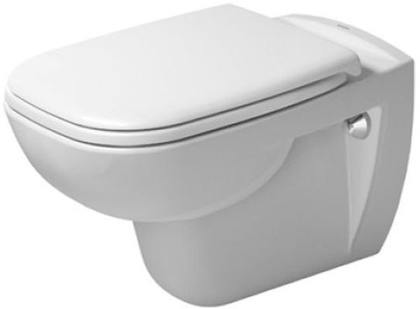 Zestaw Duravit D-Code miska WC wisząca z deską wolnoopadającą biały (25350900002, 0067390000)