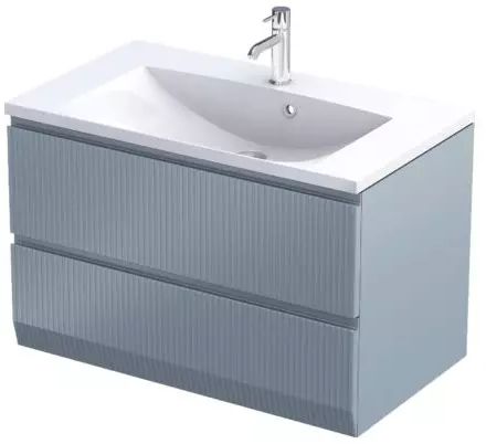 Oristo Brylant szafka 79,6x45,5x50 cm podumywalkowa wisząca szara OR36-SD2S-80-16R