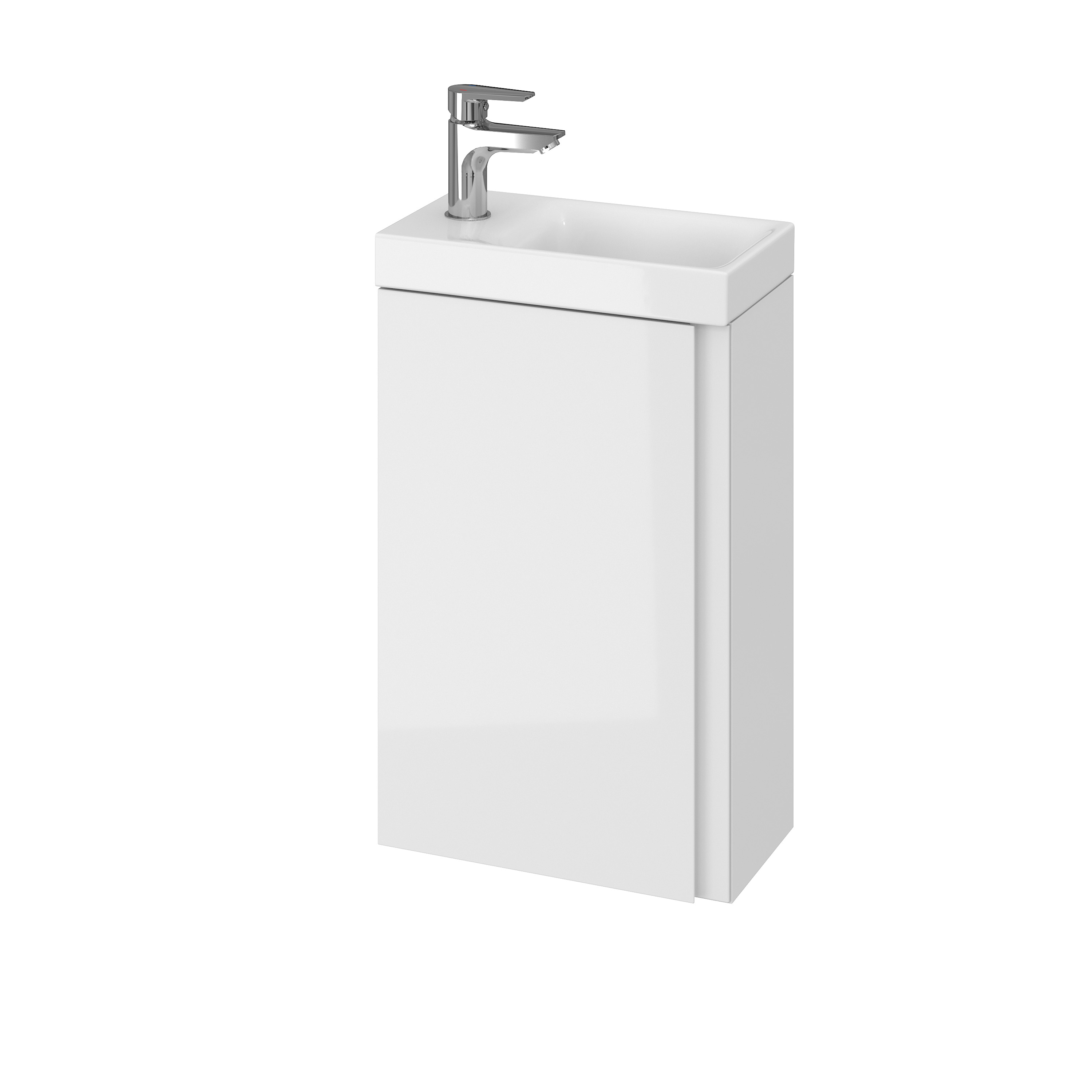 Cersanit Moduo umywalka z szafką 40 cm zestaw meblowy EcoBox biały S801-218-ECO - Wysyłka w 24h