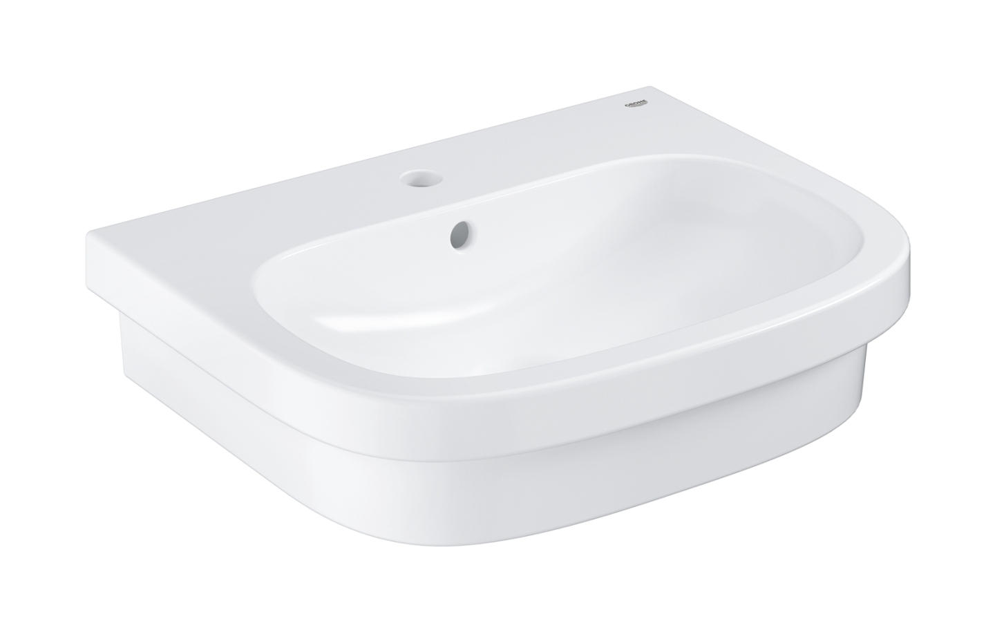 Grohe Euro Ceramic umywalka 60x50 cm nablatowa biała 39337000