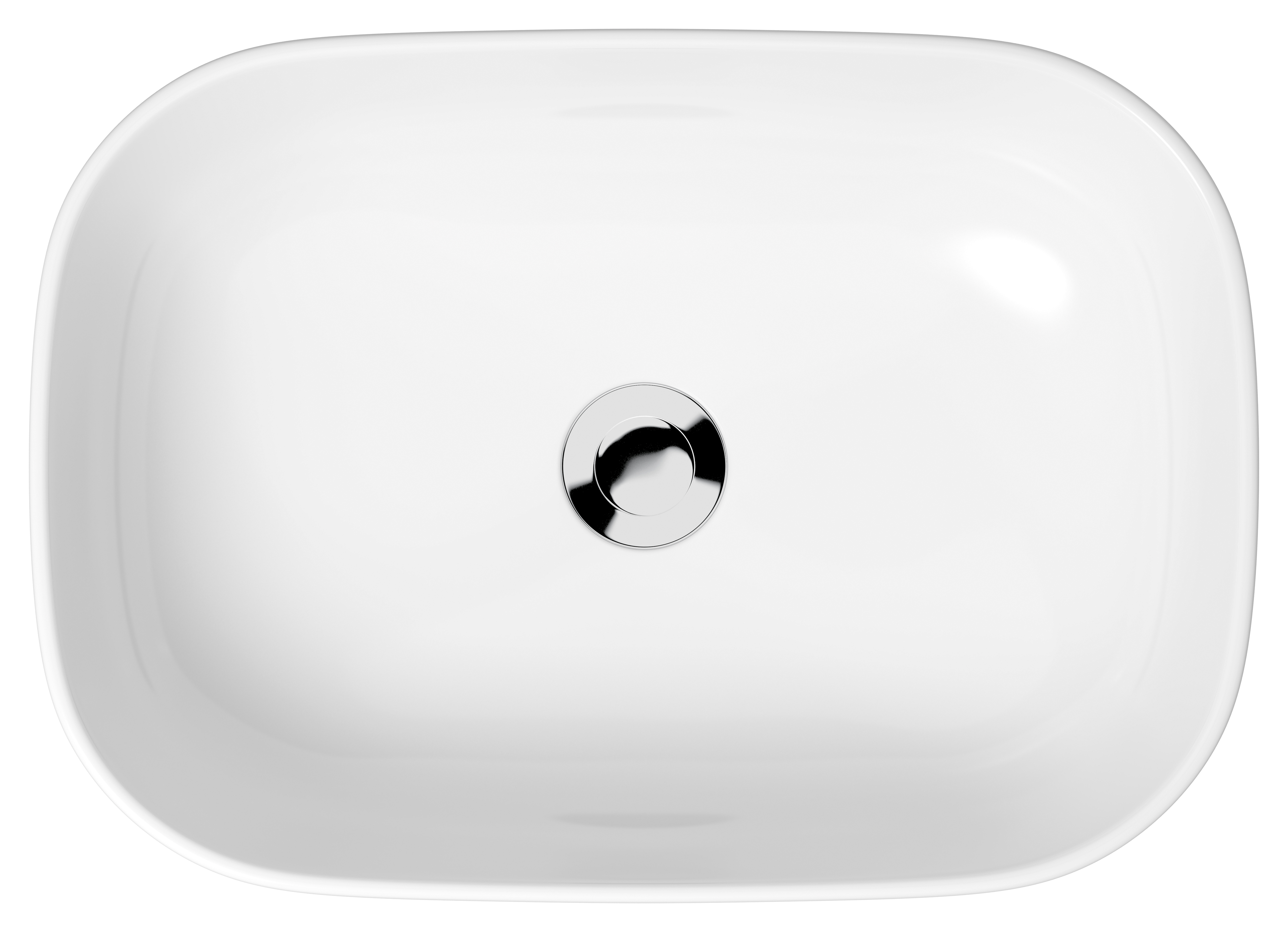 Cersanit Moduo umywalka 50x36 cm nablatowa prostokątna biała K116-050 - Wysyłka w 24h