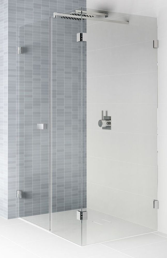 Riho Scandic NXT X204 kabina prysznicowa 100x100 cm kwadratowa lewa chrom błyszczący/szkło przezroczyste G001091120
