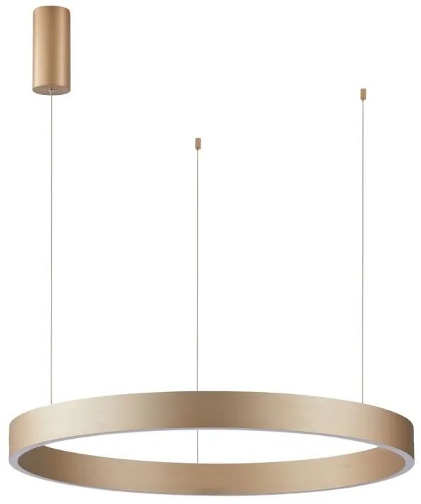 Italux Brasco Down lampa wisząca 1x60 W złota PND-56215-080RPP-GD-3KS4K-TRDIMM