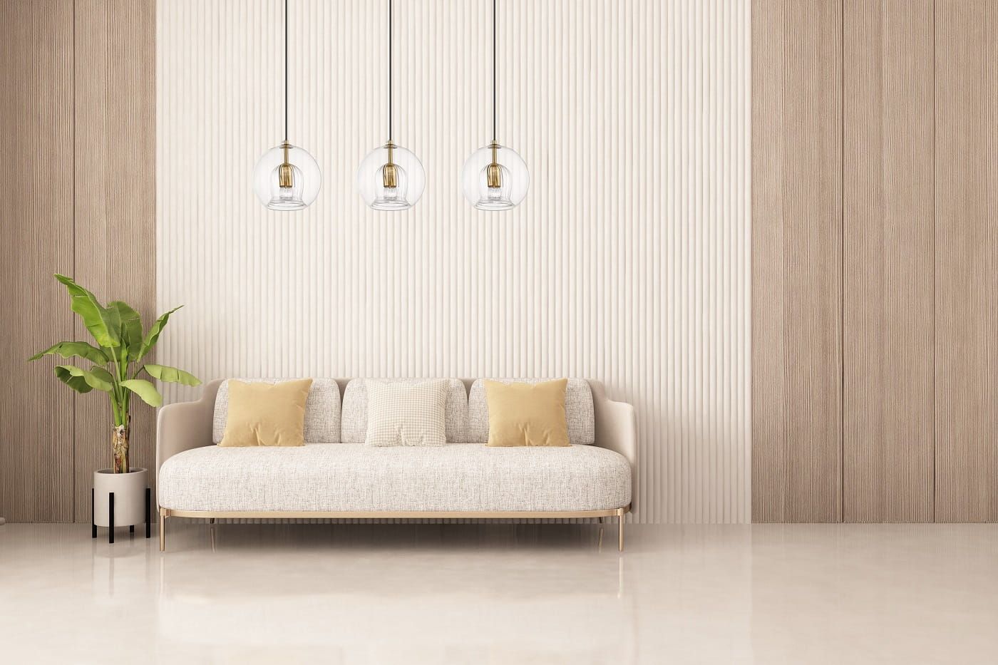 Light Prestige Arette lampa wisząca 3x40W złota/przezroczysta LP-133/3L